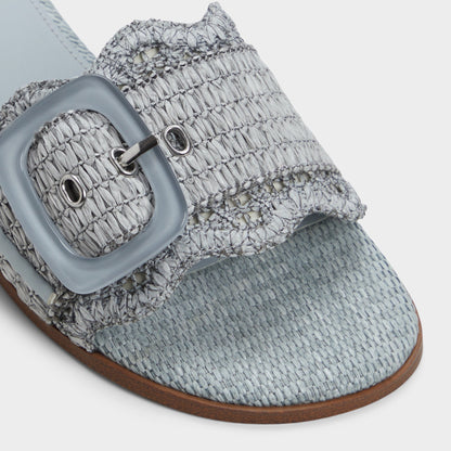 Wavysally in Other Blue 14051763 - Slide sandal - Other blue