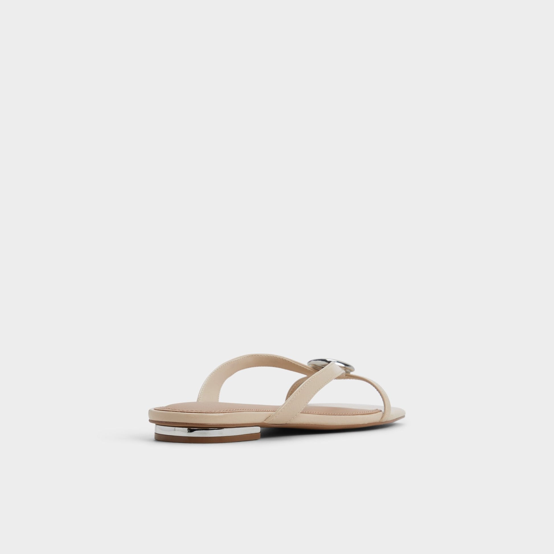 Iliria Beige Women's Flats - Slide sandal - Beige