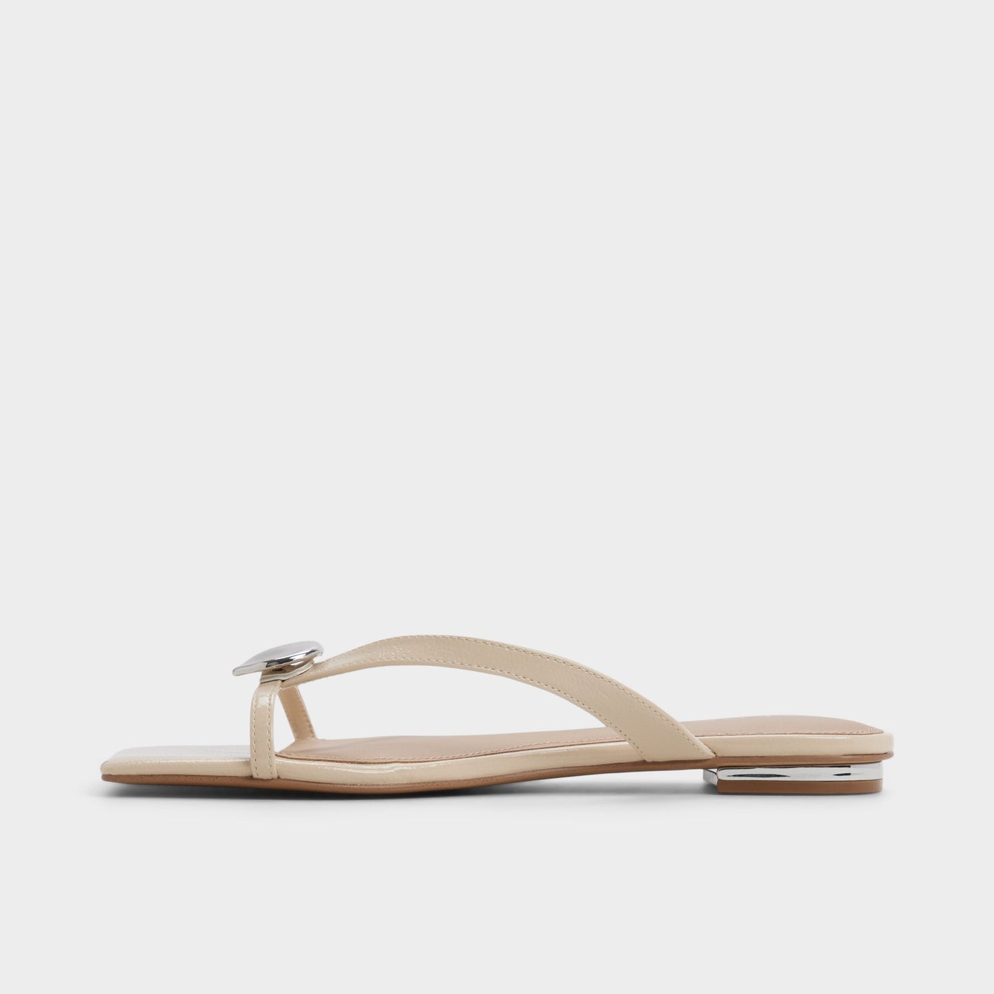 Iliria Beige Women's Flats - Slide sandal - Beige