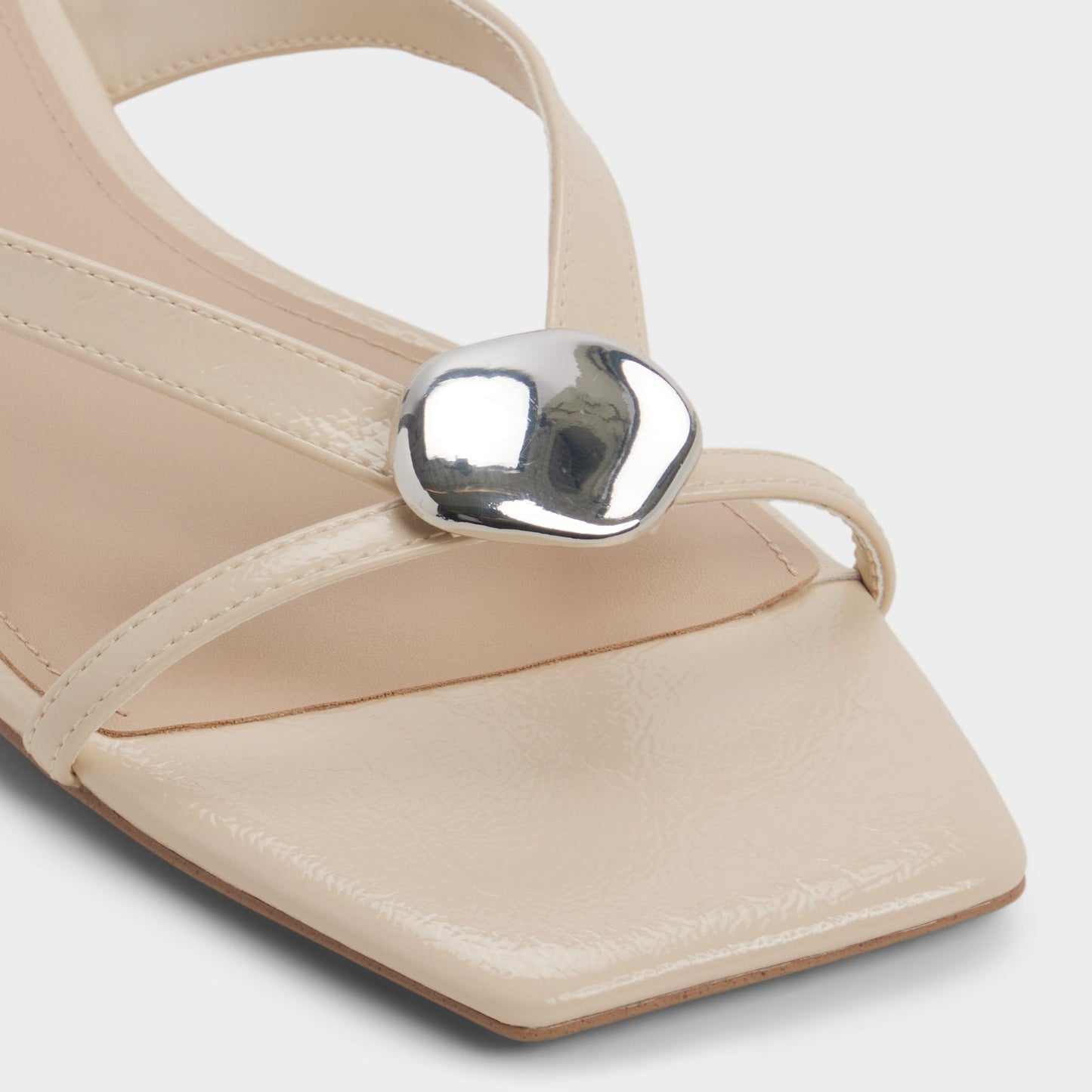 Iliria Beige Women's Flats - Slide sandal - Beige