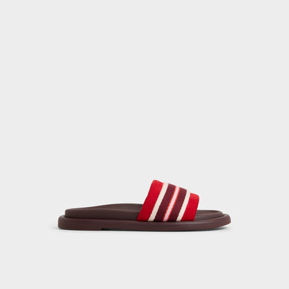 Nydelagan in Open Red - , Footbed sandal - Open red