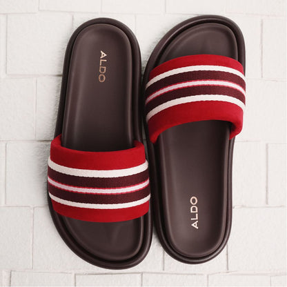 Nydelagan in Open Red - , Footbed sandal - Open red