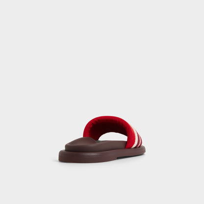 Nydelagan in Open Red - , Footbed sandal - Open red