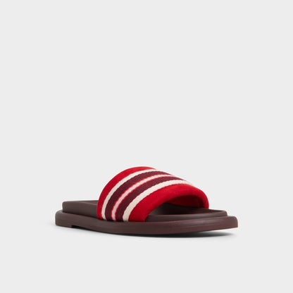 Nydelagan in Open Red - , Footbed sandal - Open red