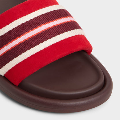 Nydelagan in Open Red - , Footbed sandal - Open red