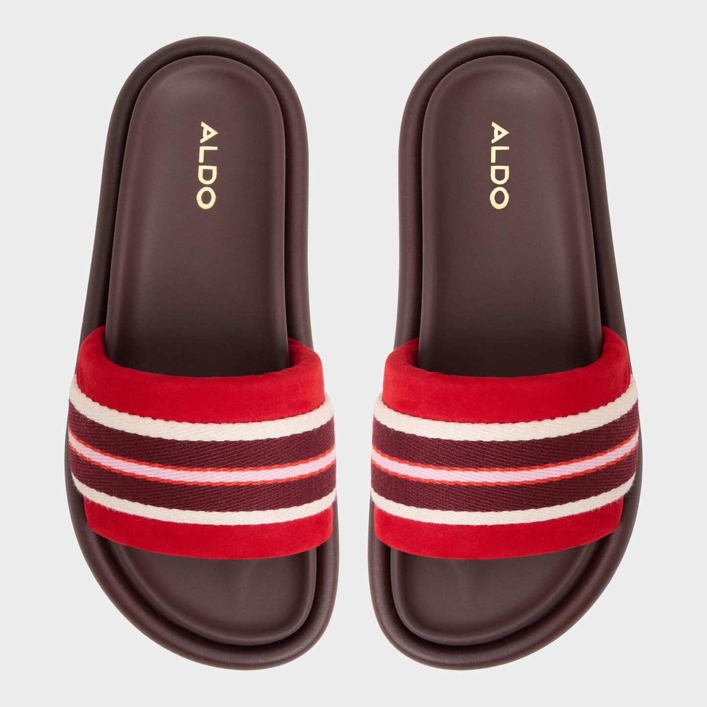 Nydelagan in Open Red - , Footbed sandal - Open red