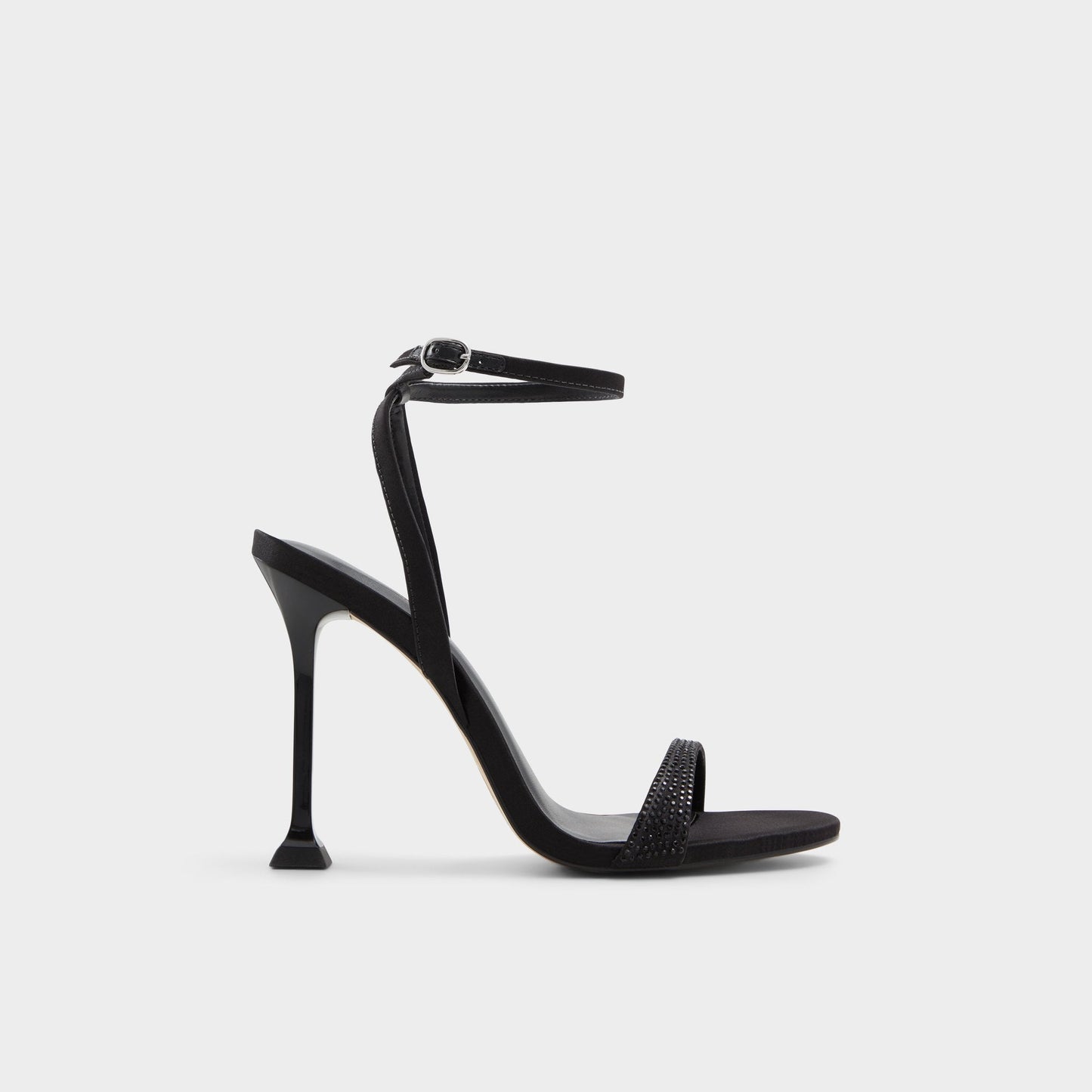 Lydala Black Women's Heeled sandals - Strappy heeled sandal - Black