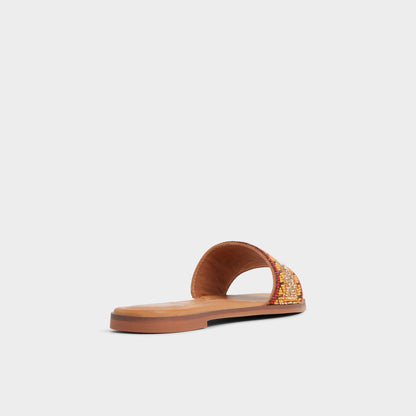 Seavacay Brown Multi Women's Flats -  - Brown Multi