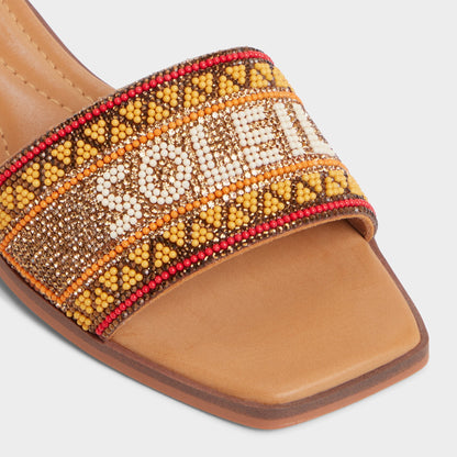 Seavacay Brown Multi Women's Flats -  - Brown Multi