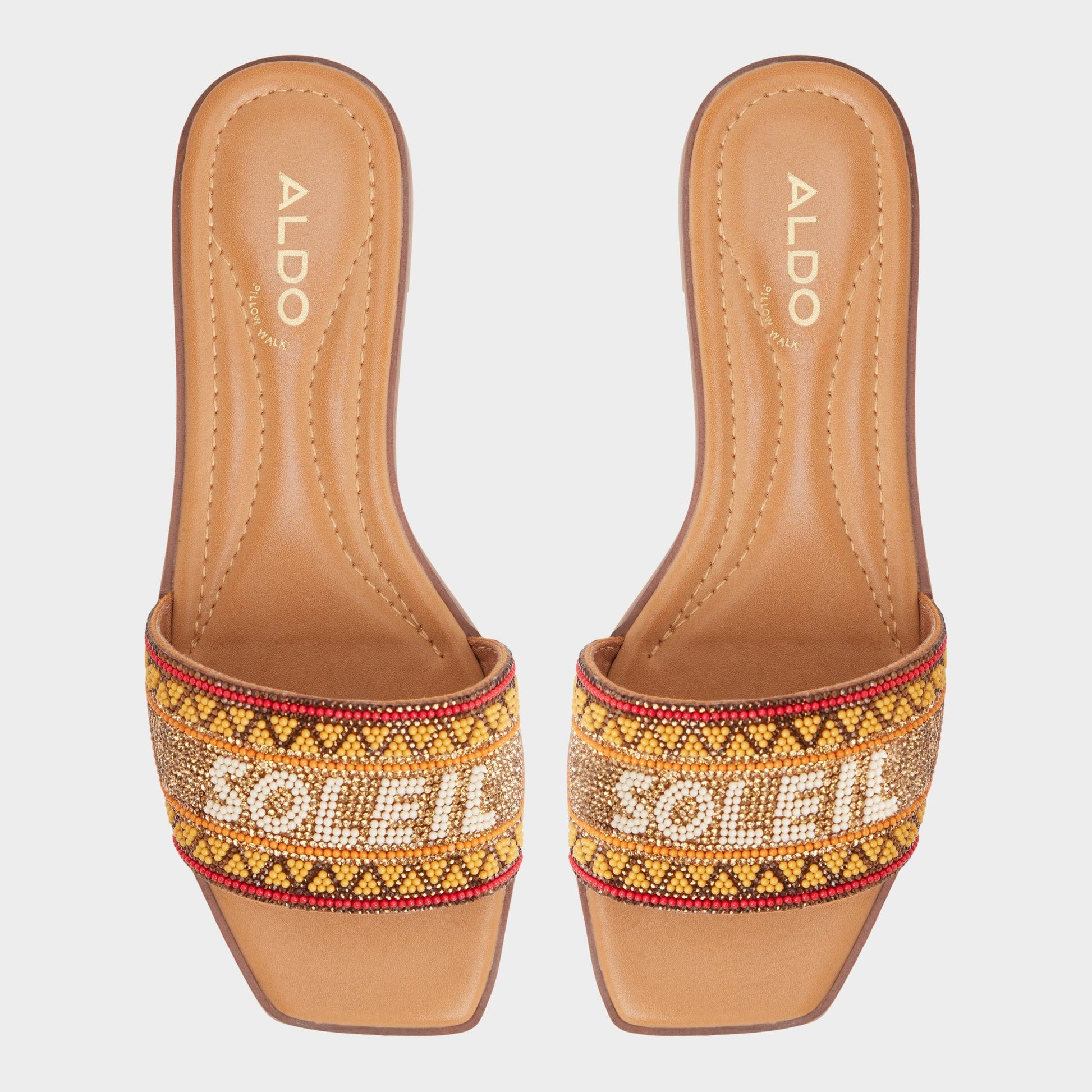Seavacay Brown Multi Women's Flats -  - Brown Multi