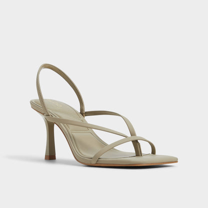 Riva Other Green Women's Strappy sandals - Sling back heeled sandal, Stiletto heel - Other Green
