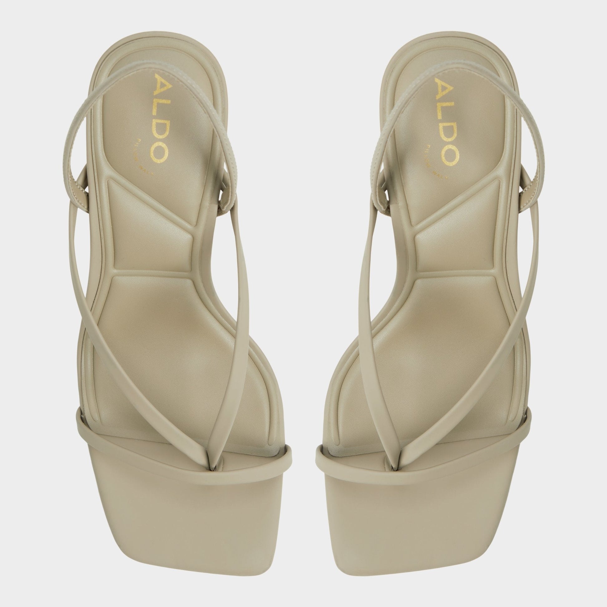 Riva Other Green Women's Strappy sandals - Sling back heeled sandal, Stiletto heel - Other Green