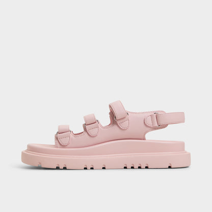 Halendar Light Pink Women's Footbed sandals - Footbed sandal, Footbed sandal - Light Pink