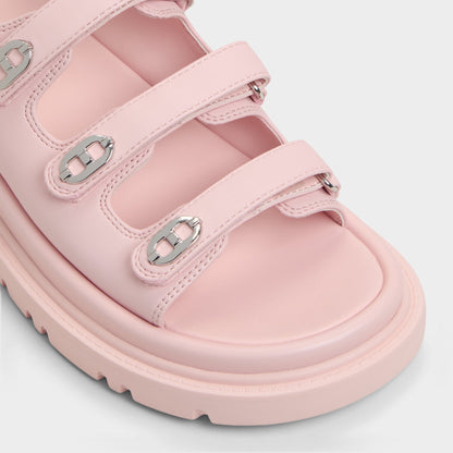 Halendar Light Pink Women's Footbed sandals - Footbed sandal, Footbed sandal - Light Pink