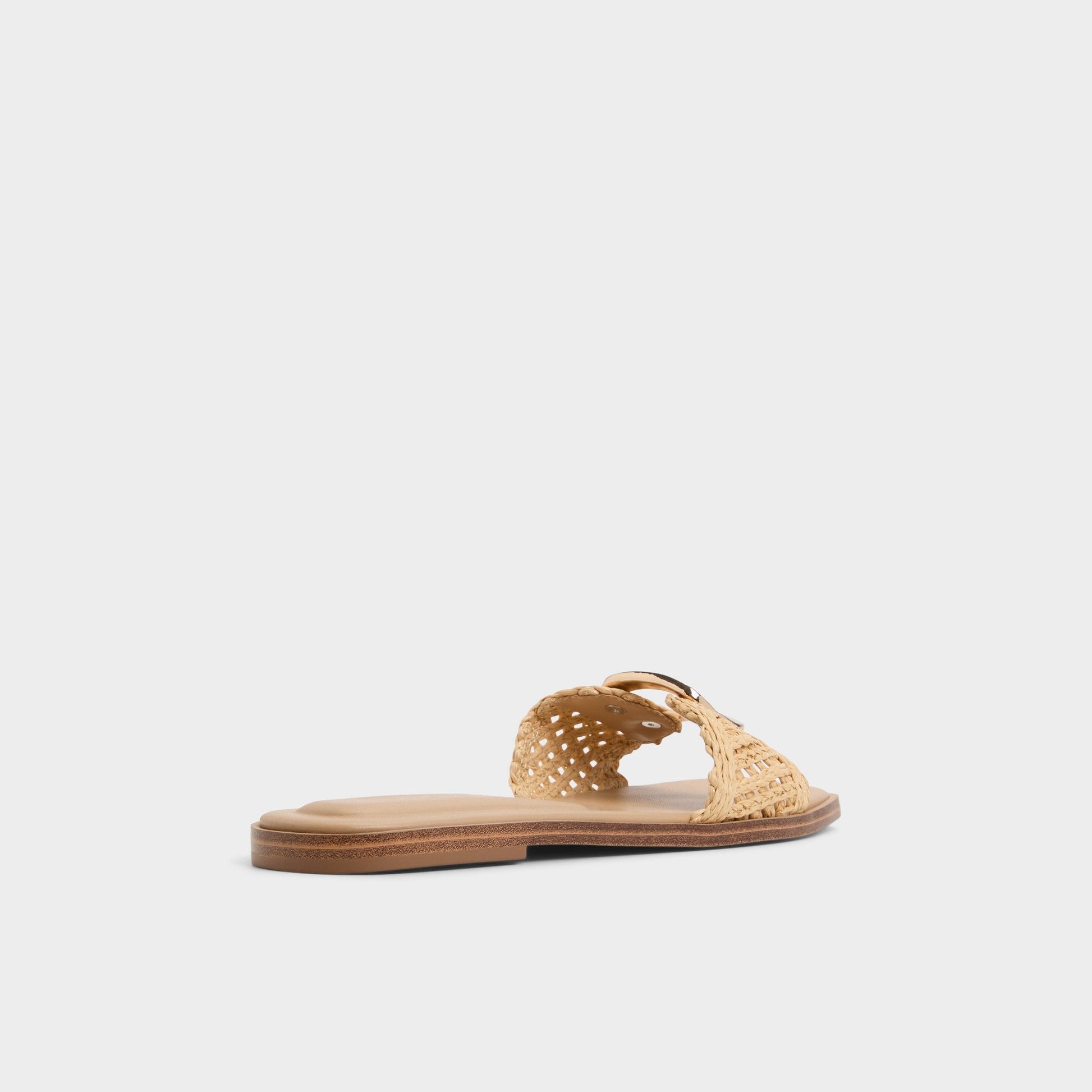 Tidella Natural Women's Flats - Slide sandal - Natural