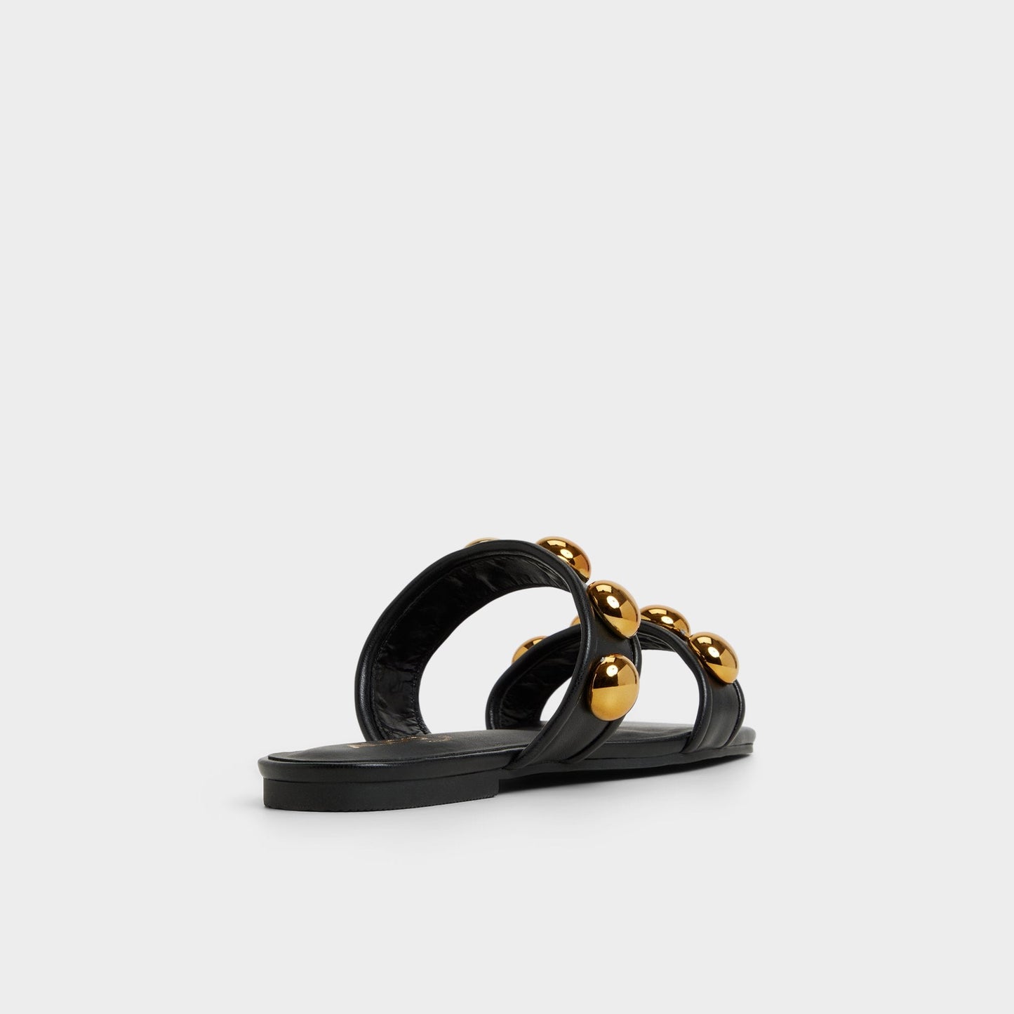 Katalena in Black - Slide sandal - Black