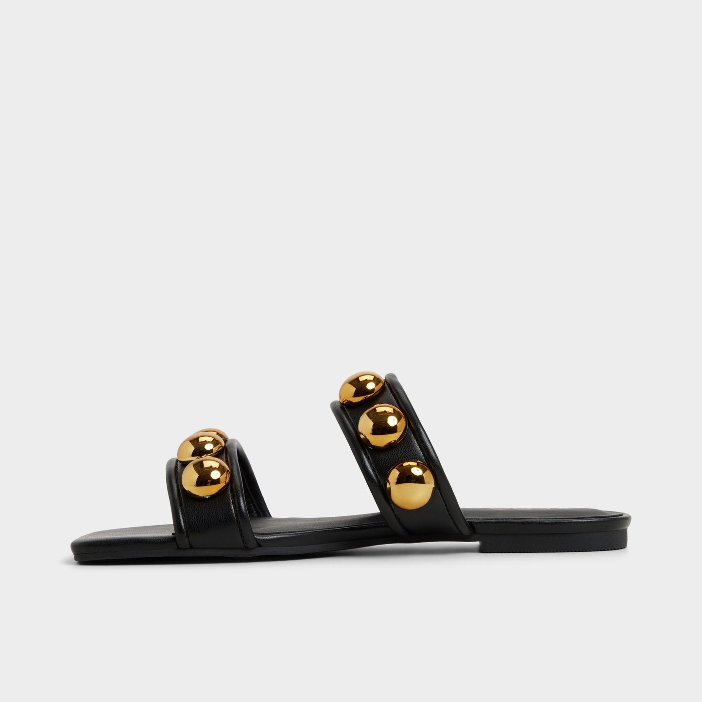 Katalena in Black - Slide sandal - Black