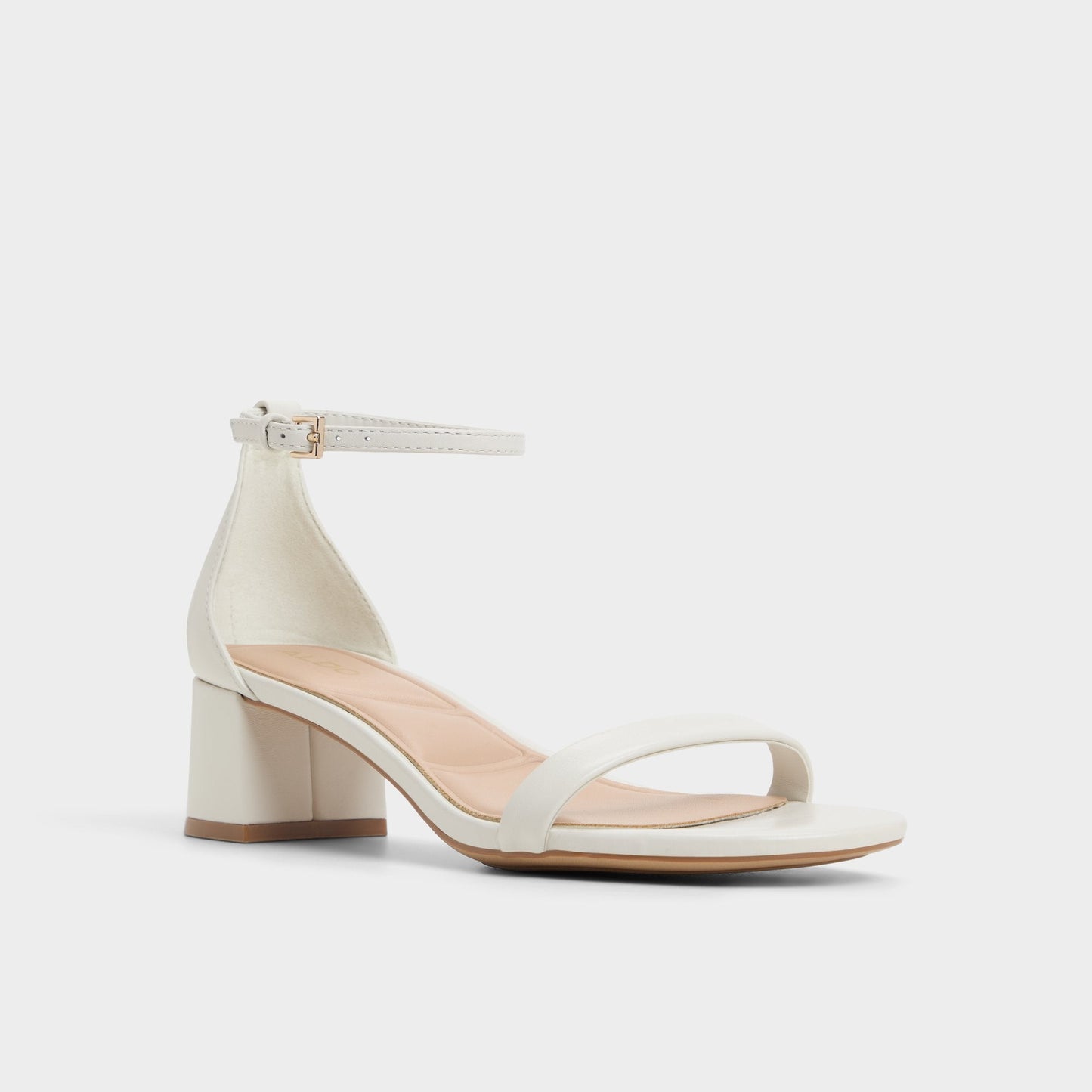 Calliope White/Bone Women's Block heels - Heeled sandal, Block heel - White/Bone