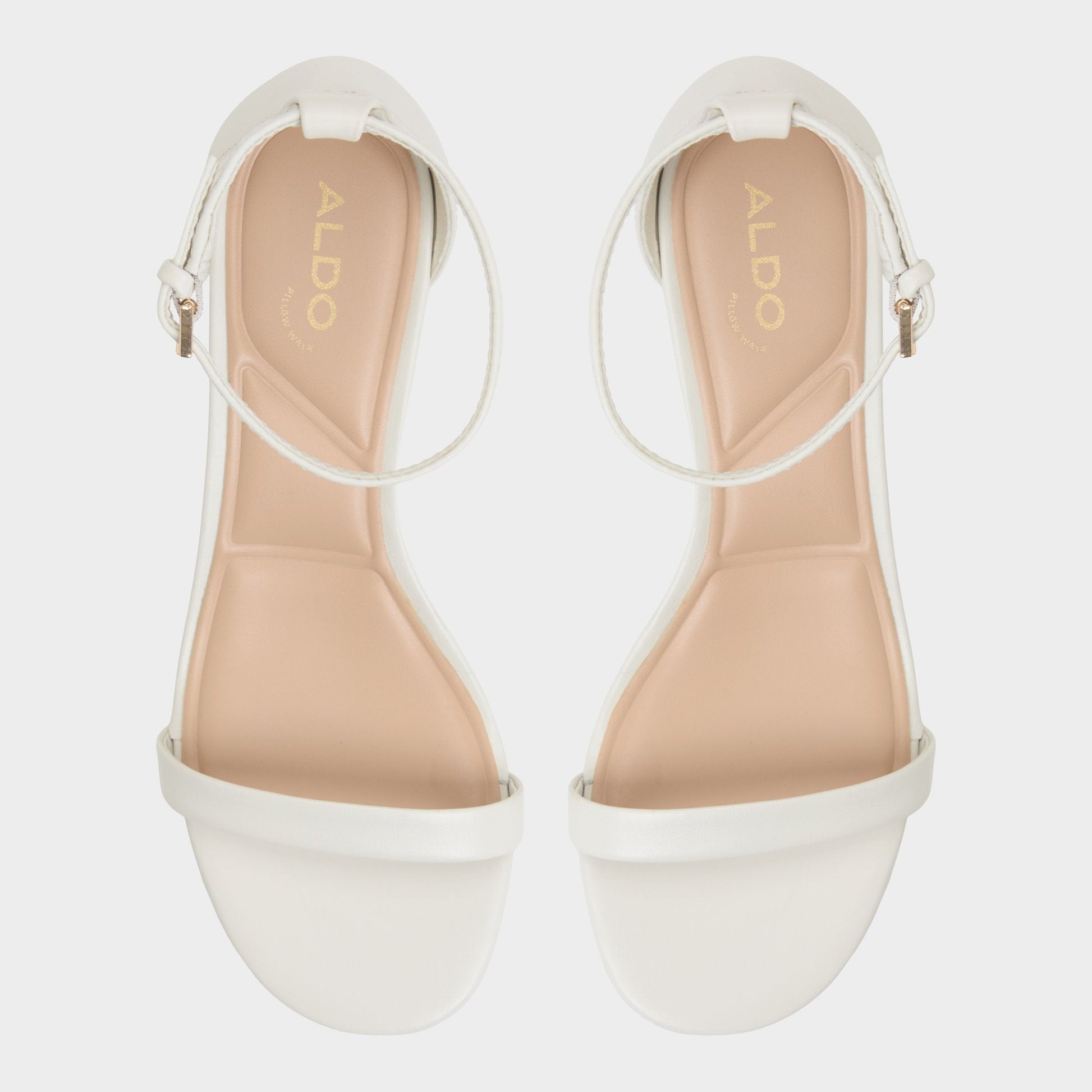 Calliope White/Bone Women's Block heels - Heeled sandal, Block heel - White/Bone