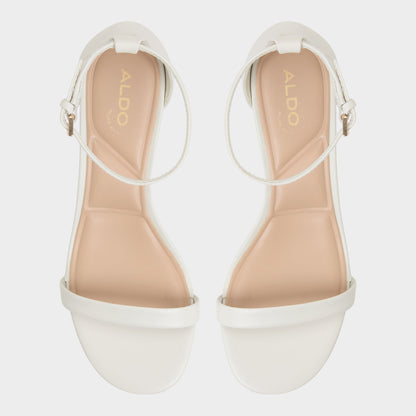 Calliope White/Bone Women's Block heels - Heeled sandal, Block heel - White/Bone