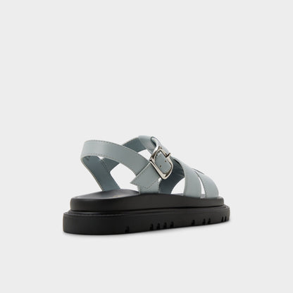 Linettie in Other Blue - Gladiator sandal, Footbed sandal - Other Blue