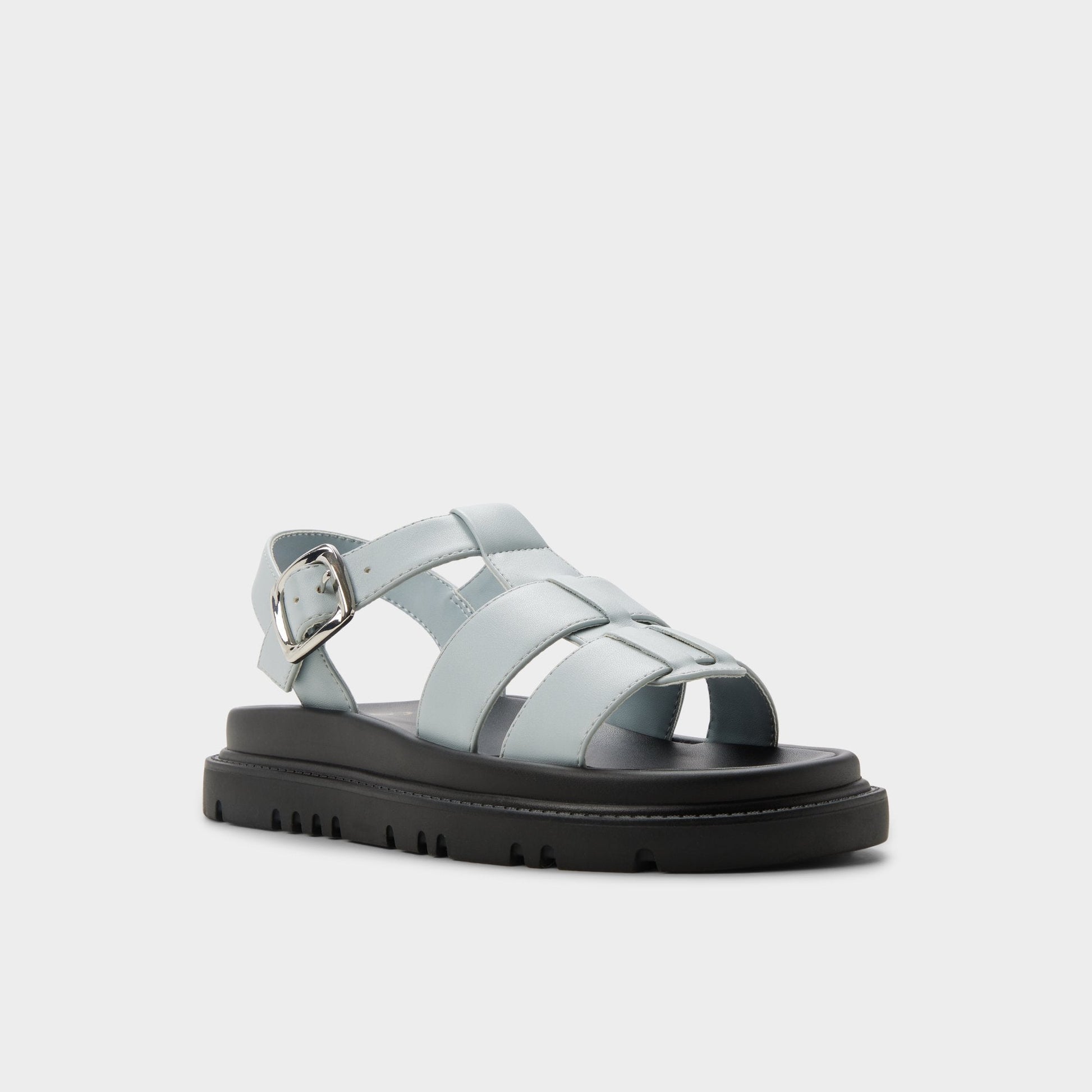 Linettie in Other Blue - Gladiator sandal, Footbed sandal - Other Blue