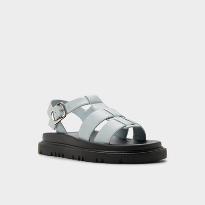 Linettie in Other Blue - Gladiator sandal, Footbed sandal - Other Blue