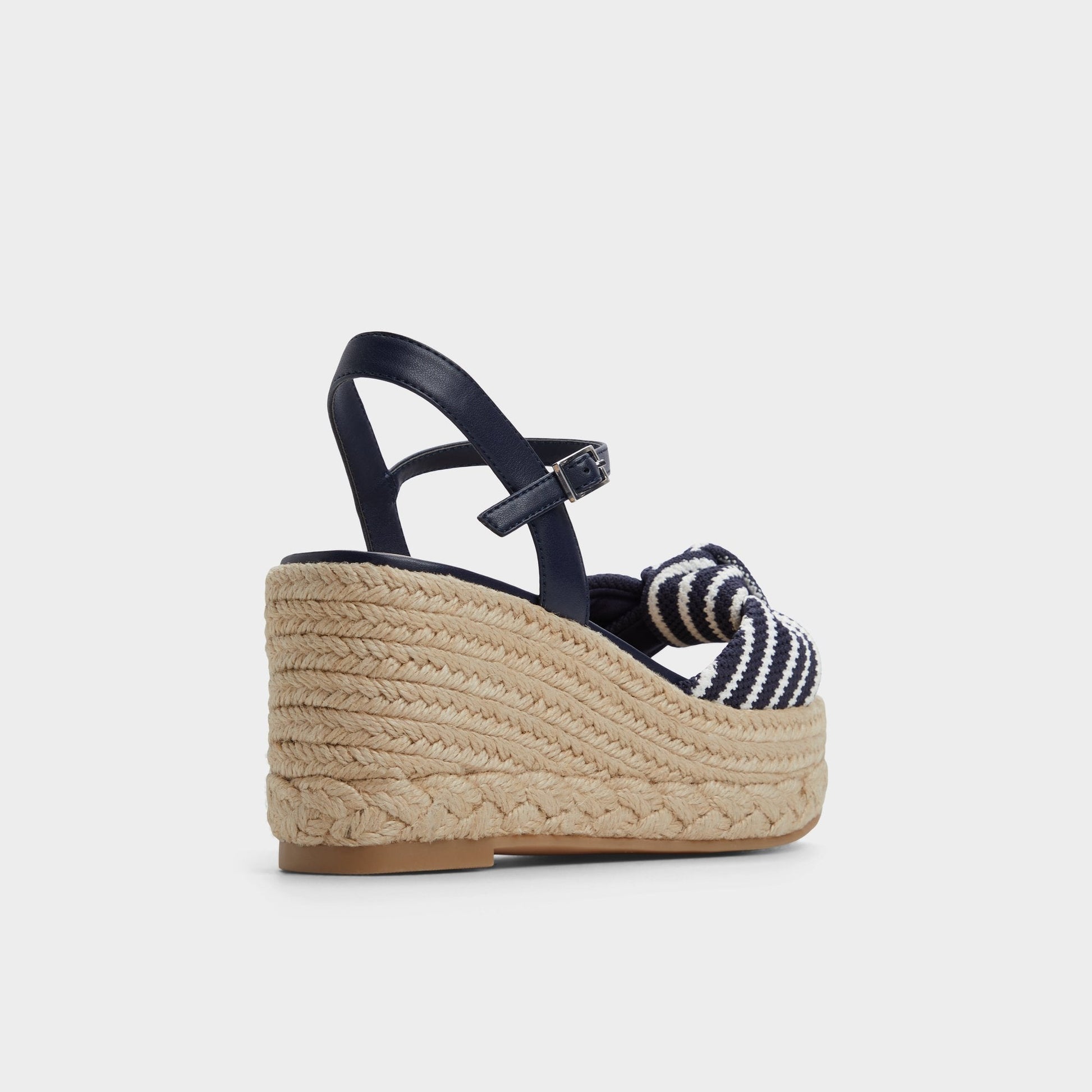 Annamarie Navy Women's Platform sandals - Wedge sandal - Navy