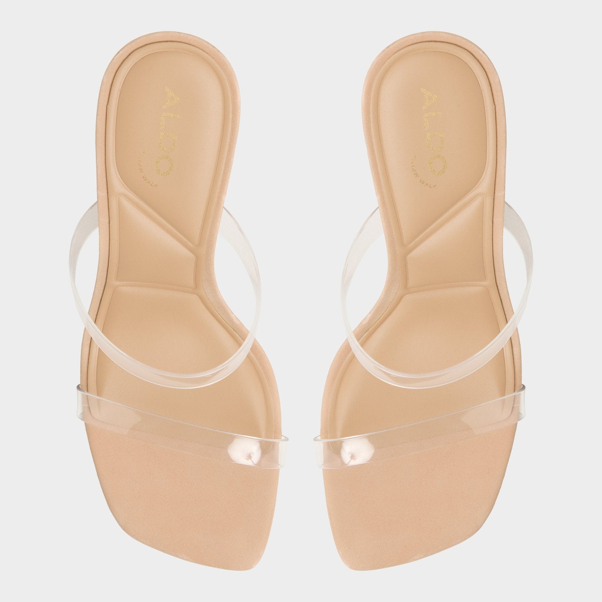 Evalina Medium Beige Women's Heeled sandals - Strappy heeled sandal, Stiletto heel - Medium Beige