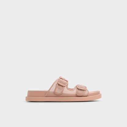 Devanassi Light Pink Women's Footbed sandals -  - Light Pink