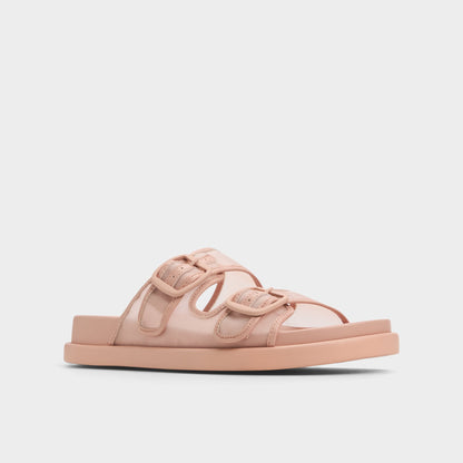 Devanassi Light Pink Women's Footbed sandals -  - Light Pink