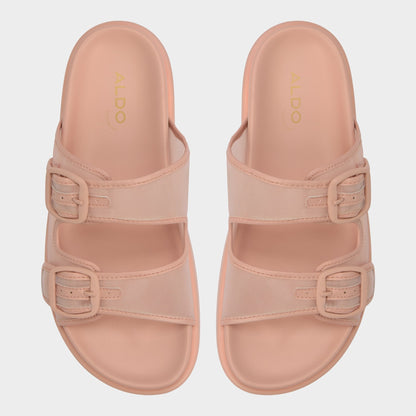 Devanassi Light Pink Women's Footbed sandals -  - Light Pink