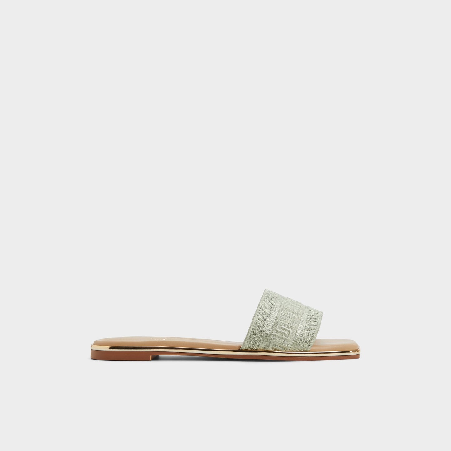 Oceania Other Green Women's Flats - Slide sandal - Other Green