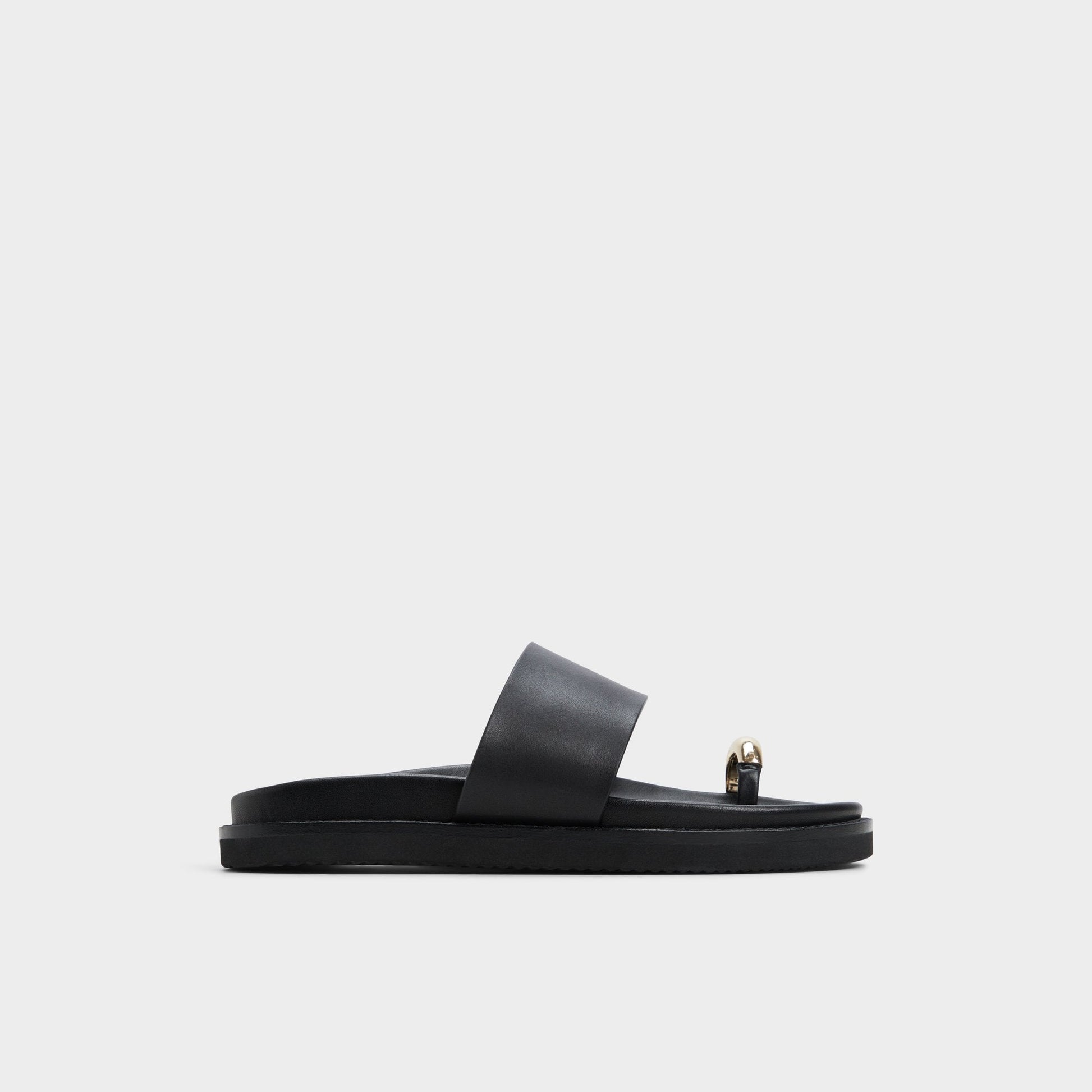 Beachstroll Black Women's Footbed sandals - Footbed sandal, Footbed sandal - Black
