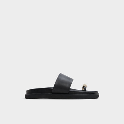 Beachstroll Black Women's Footbed sandals - Footbed sandal, Footbed sandal - Black