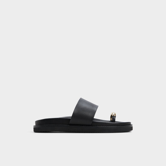 Beachstroll Black Women's Footbed sandals - Footbed sandal, Footbed sandal - Black