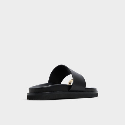 Beachstroll Black Women's Footbed sandals - Footbed sandal, Footbed sandal - Black
