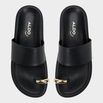 Beachstroll Black Women's Footbed sandals - Footbed sandal, Footbed sandal - Black