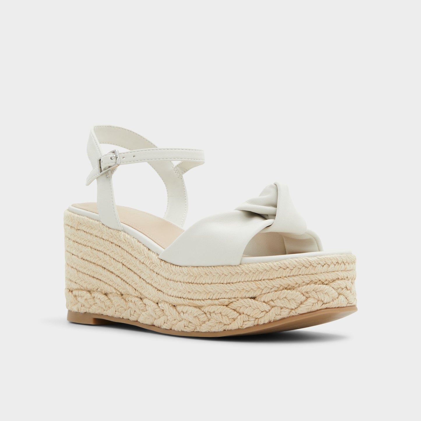 Annamarie White Women's Wedges - Wedge sandal, Wedge heel - White