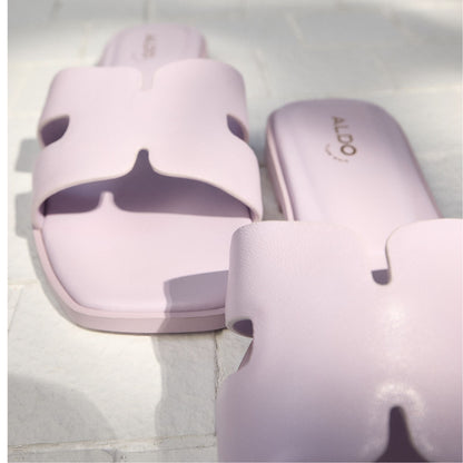Itsandal Light Purple Women's Flats - Slide sandal - Light purple