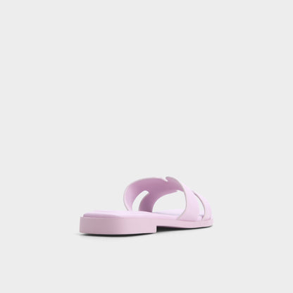 Itsandal Light Purple Women's Flats - Slide sandal - Light purple