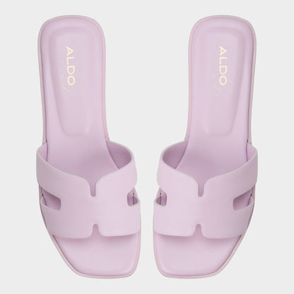 Itsandal Light Purple Women's Flats - Slide sandal - Light purple
