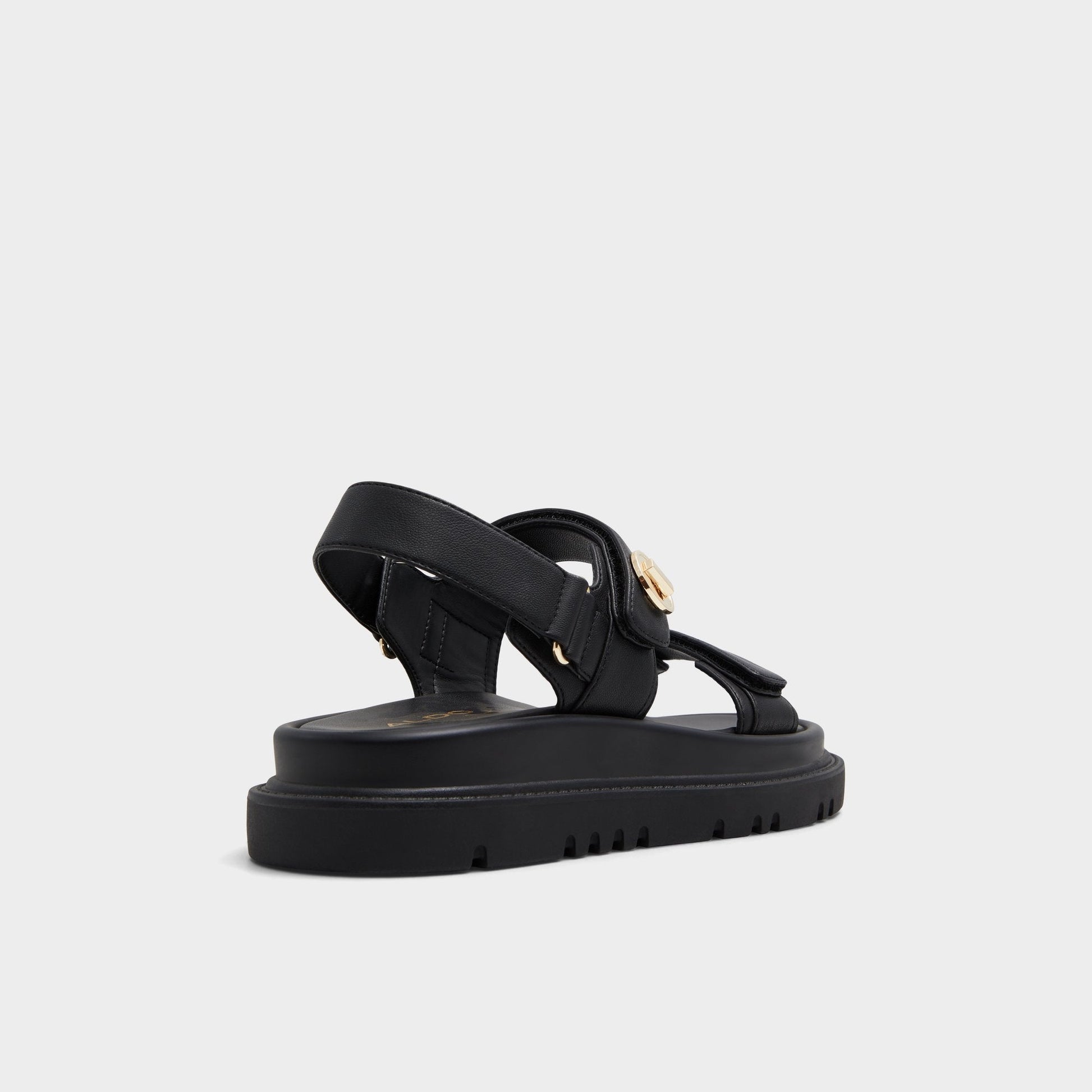 Linette Black Women's Footbed sandals - Footbed sandal, Footbed sandal - Black