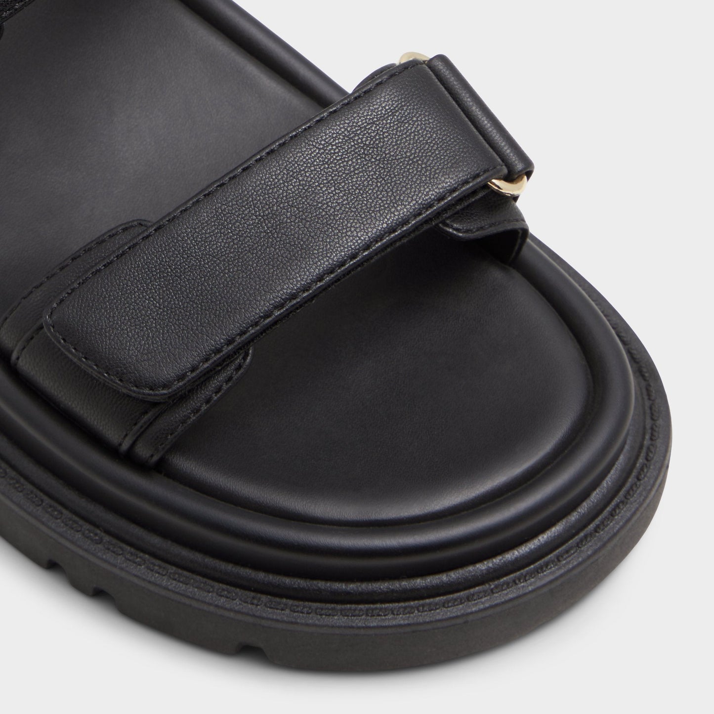Linette Black Women's Footbed sandals - Footbed sandal, Footbed sandal - Black