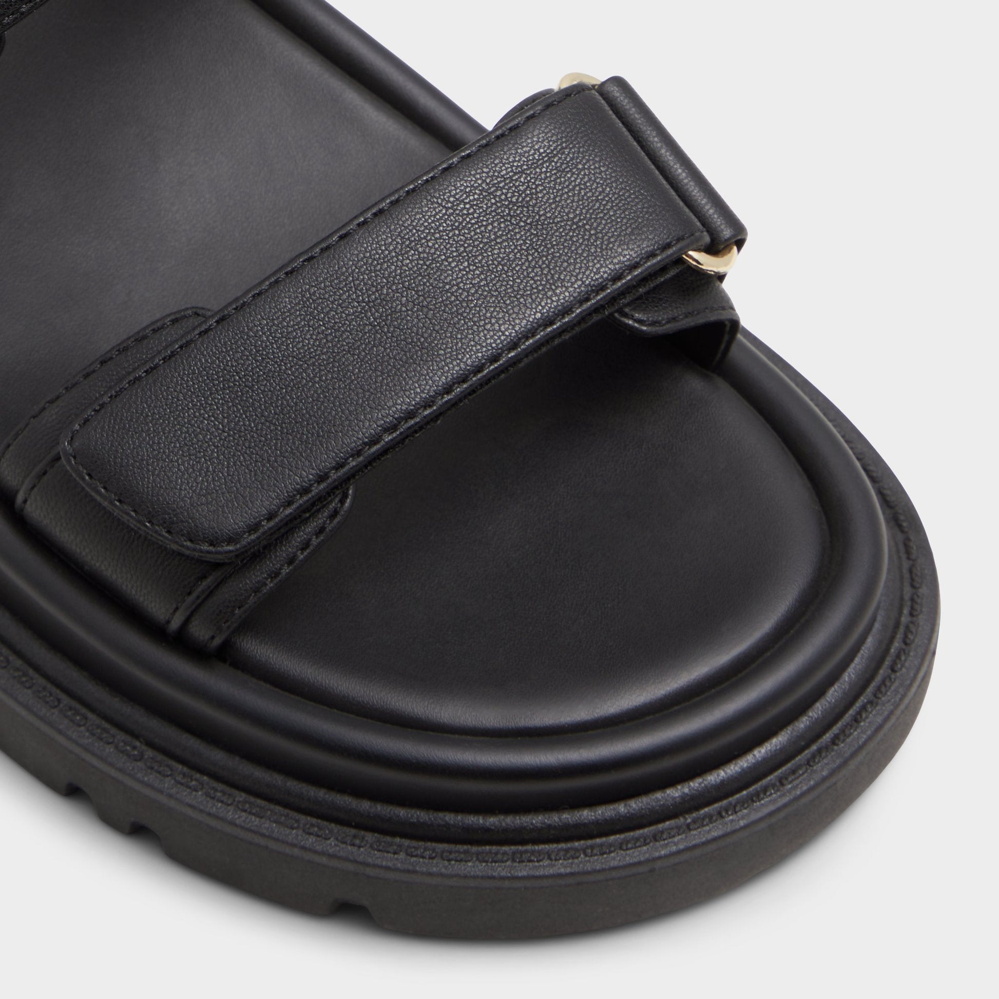 Linette Black Women's Footbed sandals - Footbed sandal, Footbed sandal - Black