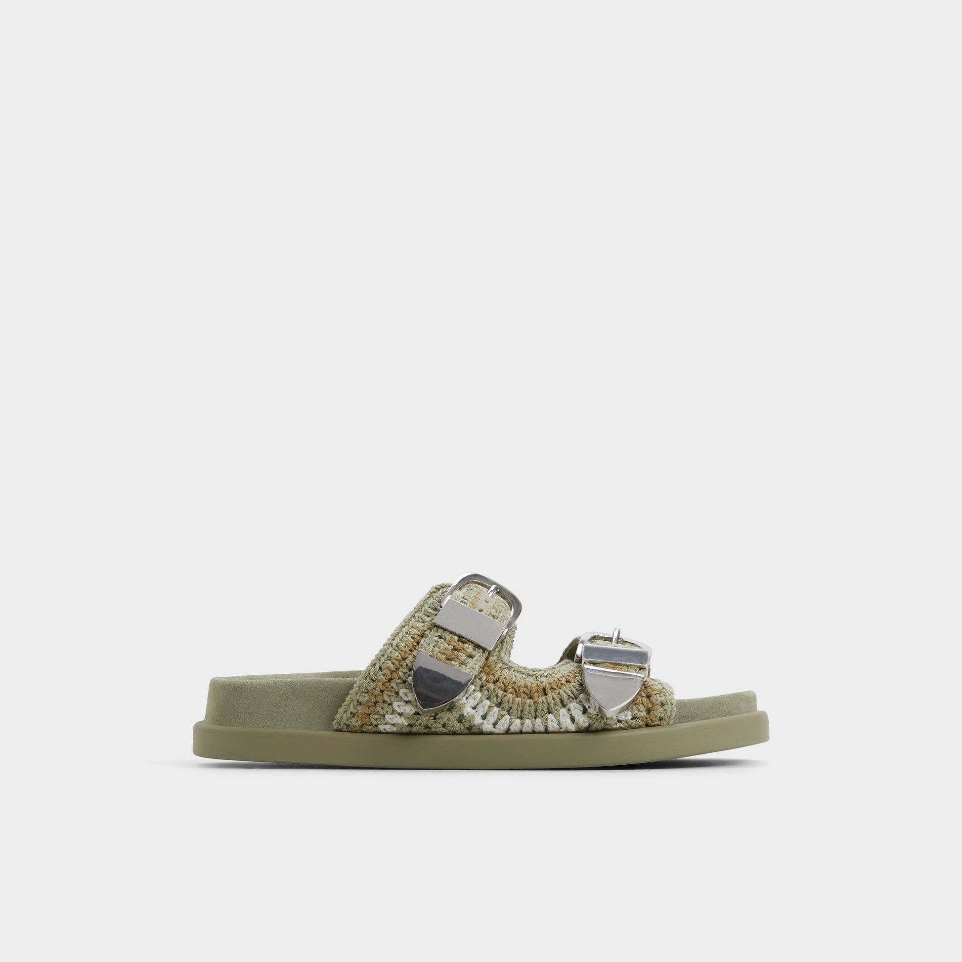 Bohodream Khaki Women's Footbed sandals - Footbed sandal - Khaki
