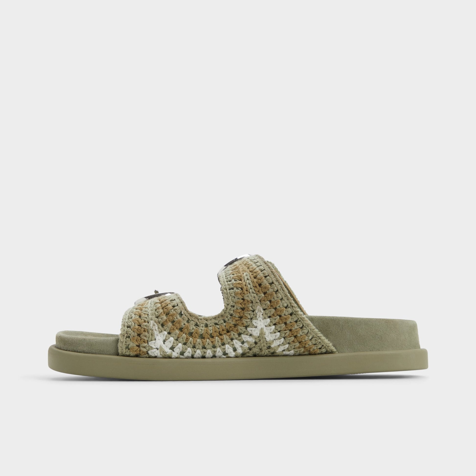 Bohodream Khaki Women's Footbed sandals - Footbed sandal - Khaki