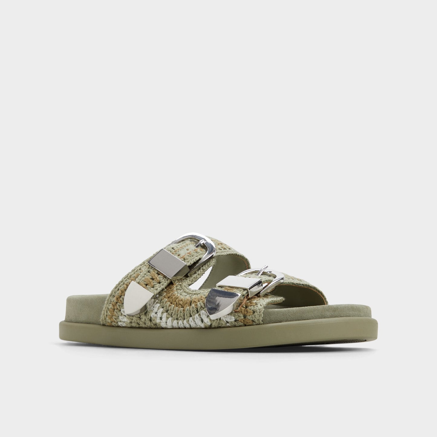 Bohodream Khaki Women's Footbed sandals - Footbed sandal - Khaki