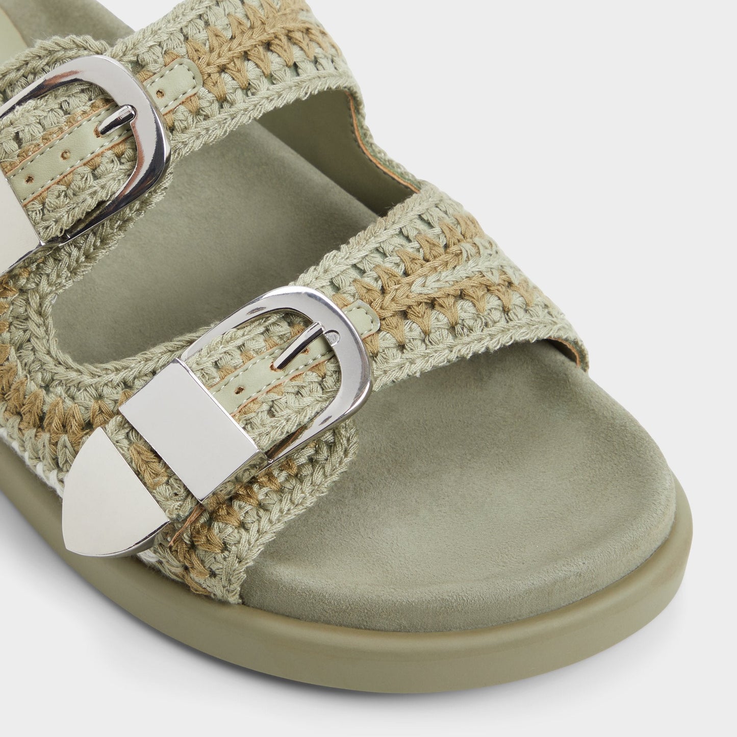Bohodream Khaki Women's Footbed sandals - Footbed sandal - Khaki