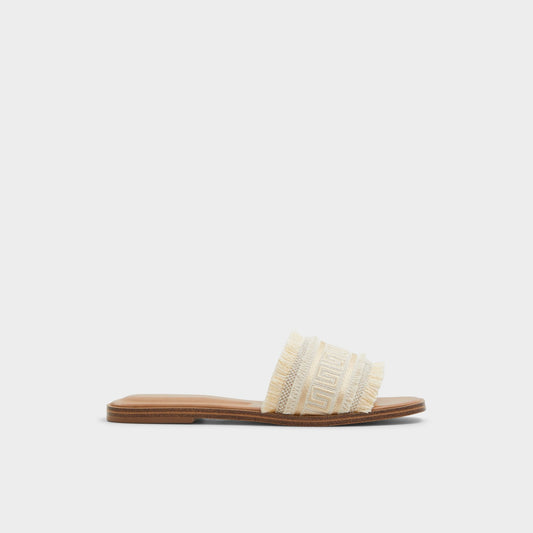 Nalani Gold Women's Flats - Slide sandal - Gold